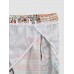 Men Ethnic Print Mesh Lined Drawstring Elastic Waist Quick Dry Board Shorts